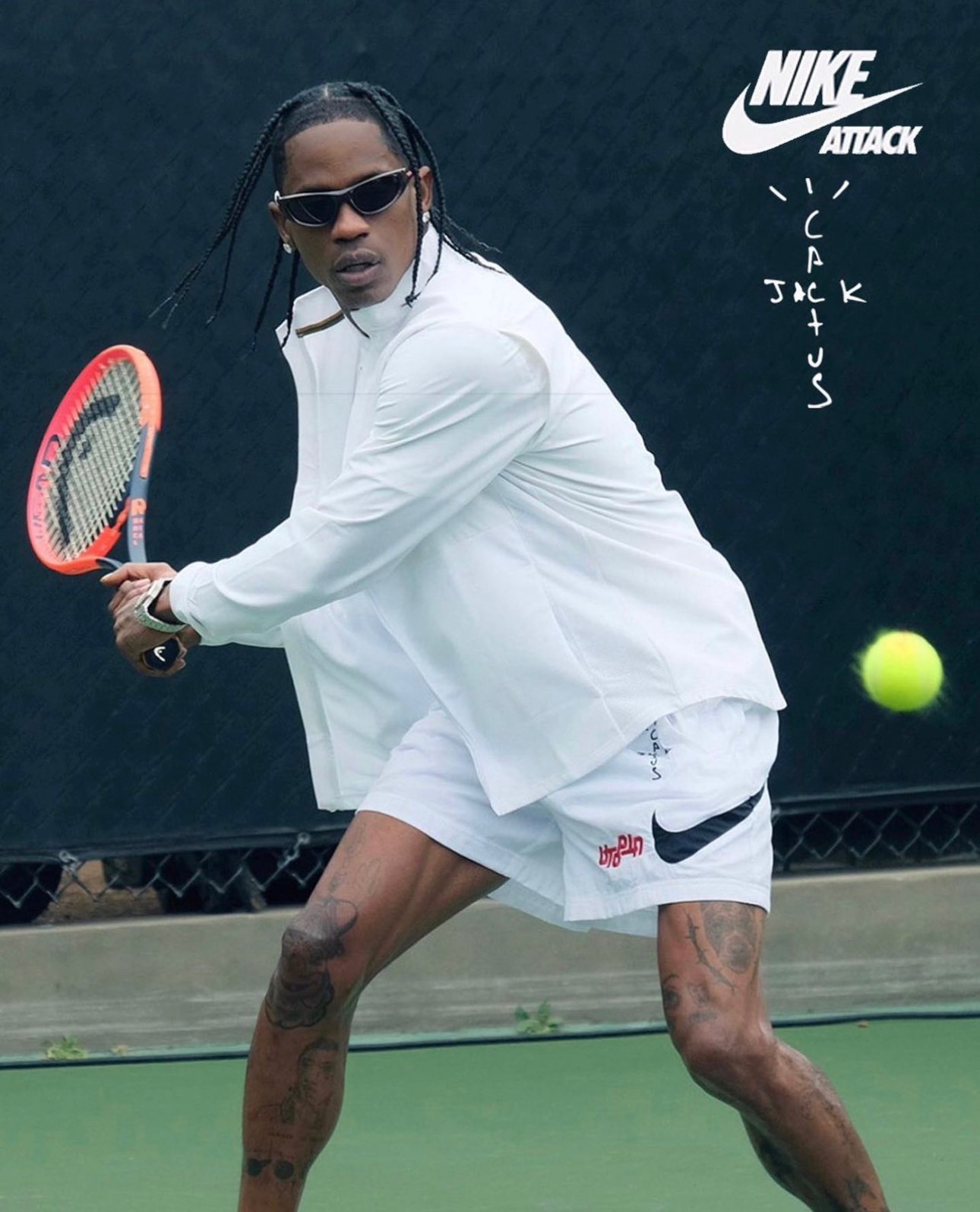 Travis Scott x John McEnroe for Nike Mac Attack Collection